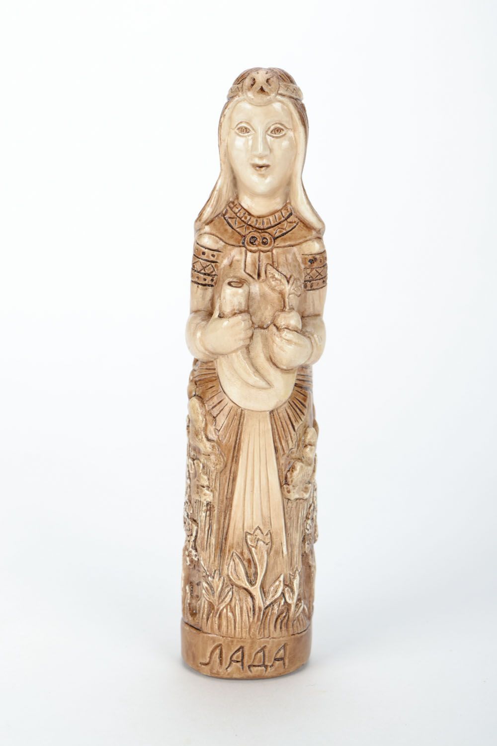 Slavic idol Lada made of plaster photo 2