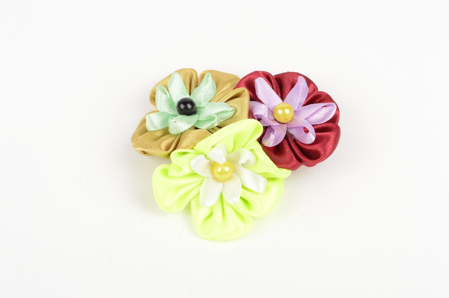 Homemade jewelry flower hair accessories flower hair clip gifts for girls photo 2