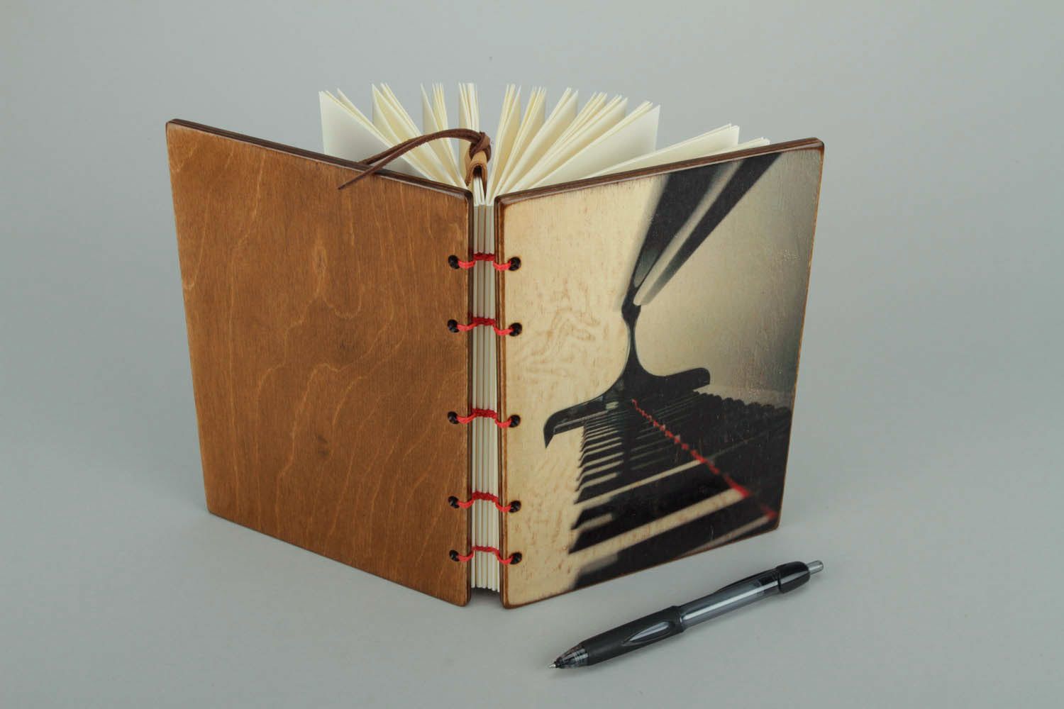 Notebook made of Italian paper Piano photo 2