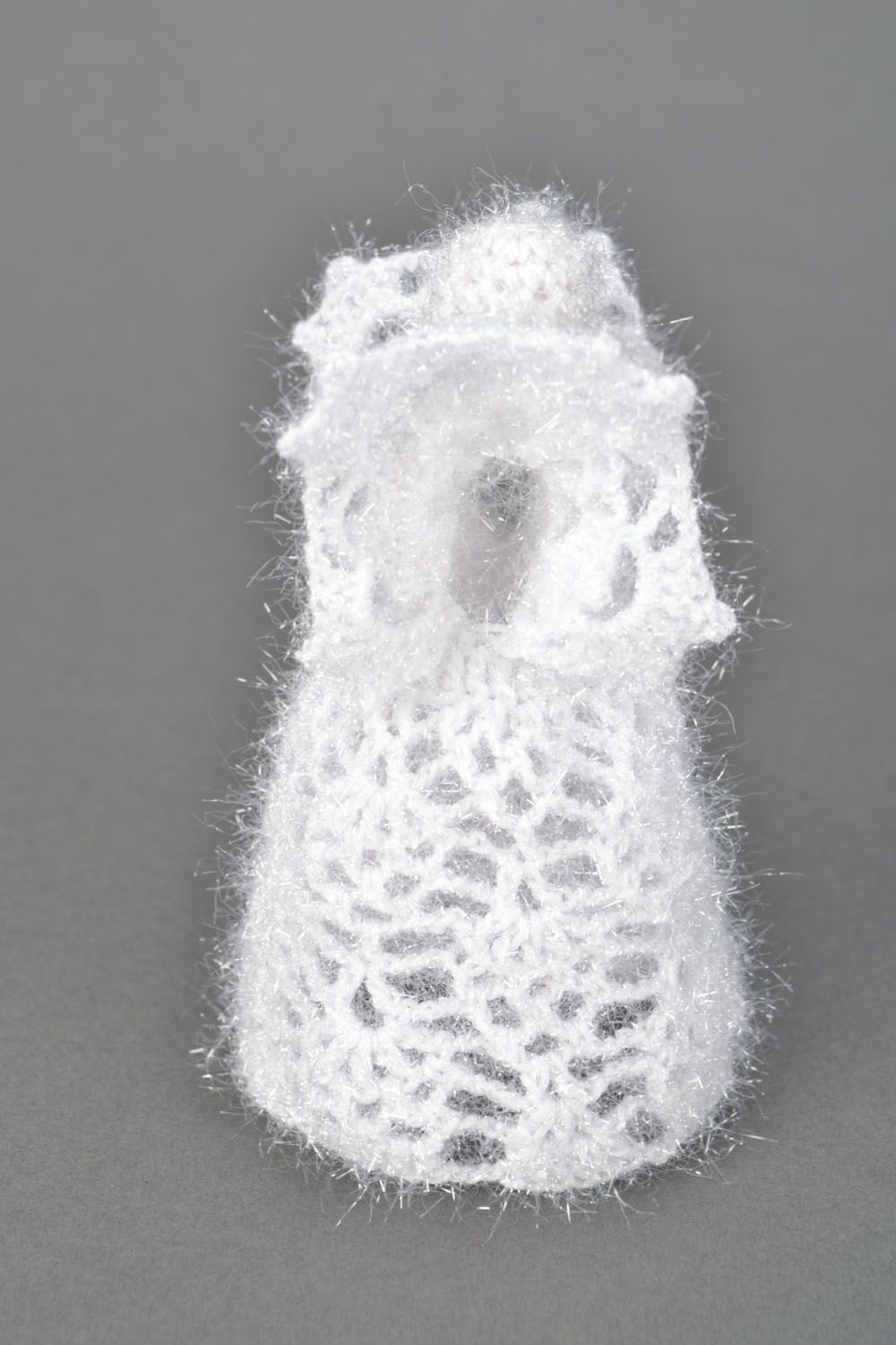 Figurine tricot Ange fait main photo 3
