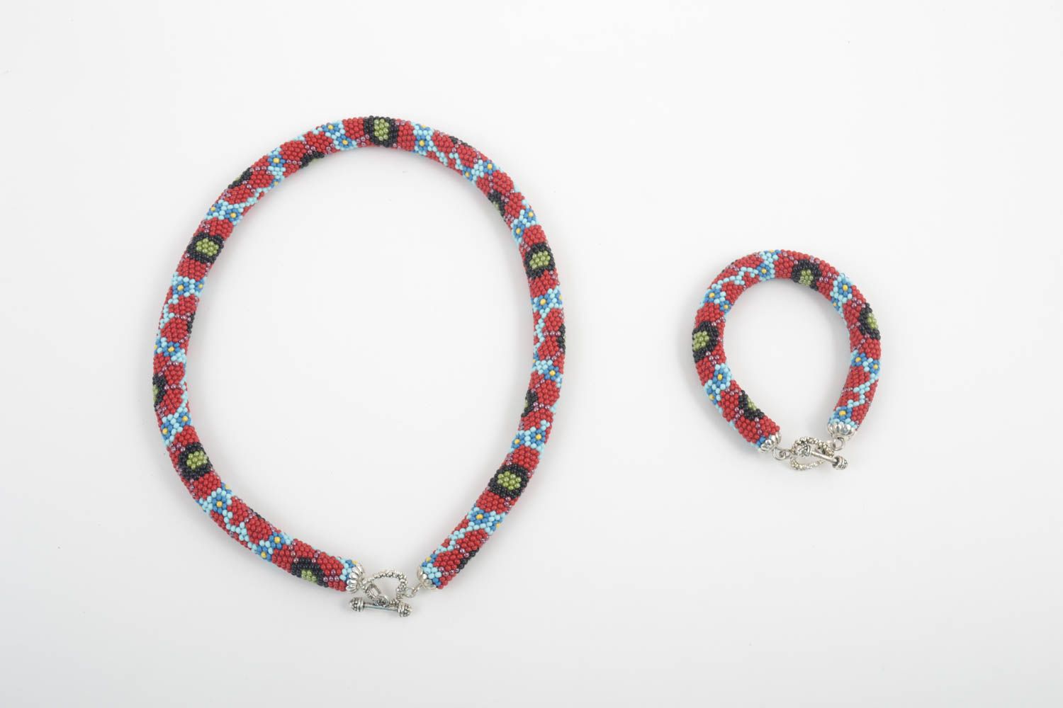 Designer unusual necklace handmade stylish present beautiful cute bracelet photo 3