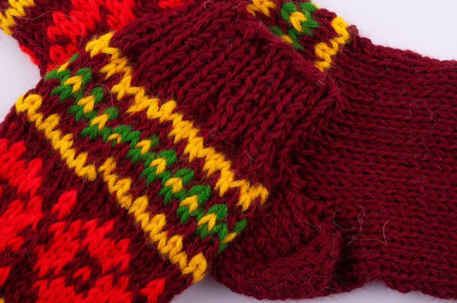 Knitted socks photo 3
