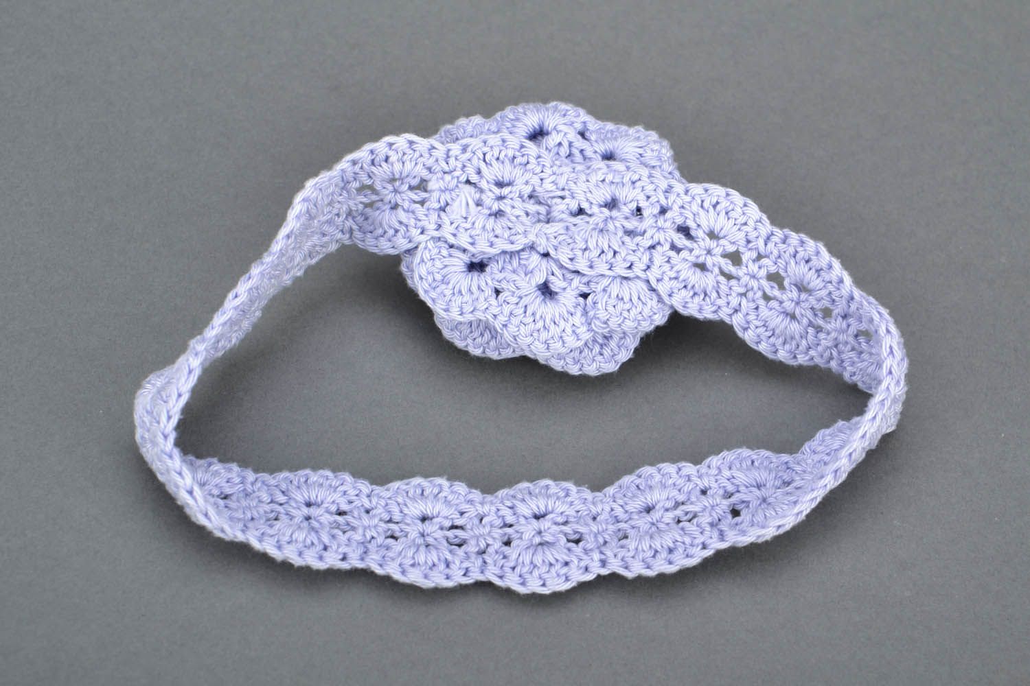 Crochet hair band  photo 5