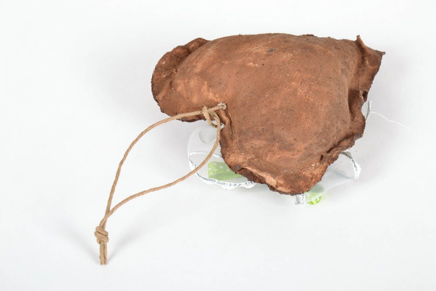 Интерьерная подвеска Шоколадное сердце  фото 3