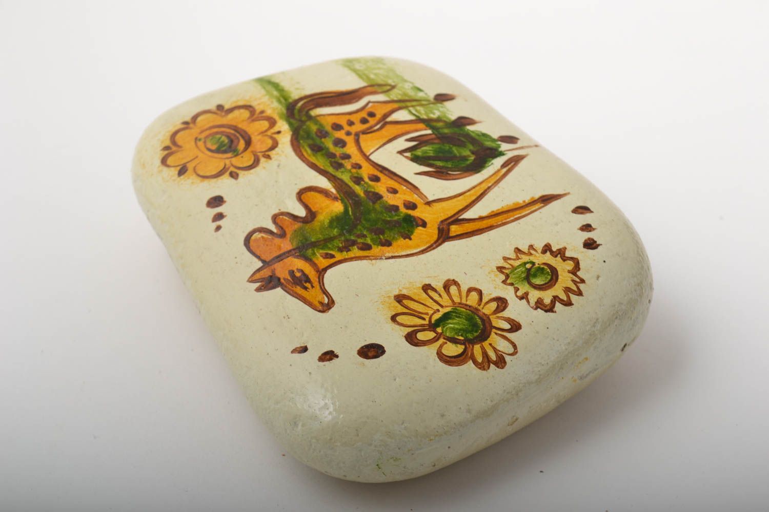 Handmade painted pebbles sea stone art home design decorative use only photo 4