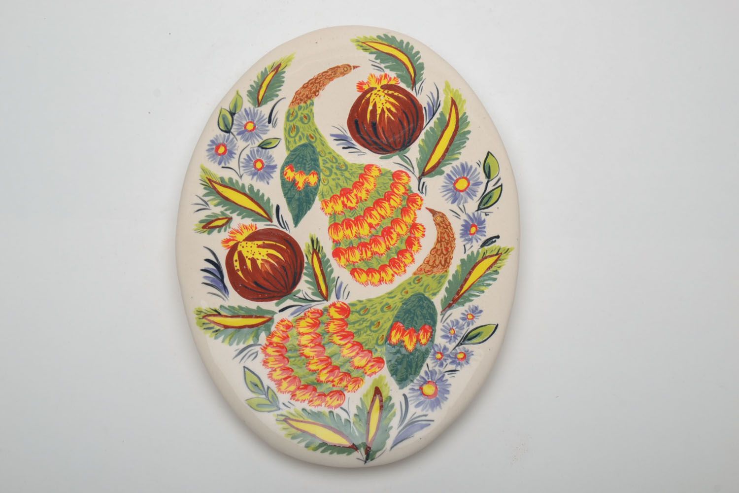 Homemade ceramic panel Firebird photo 2