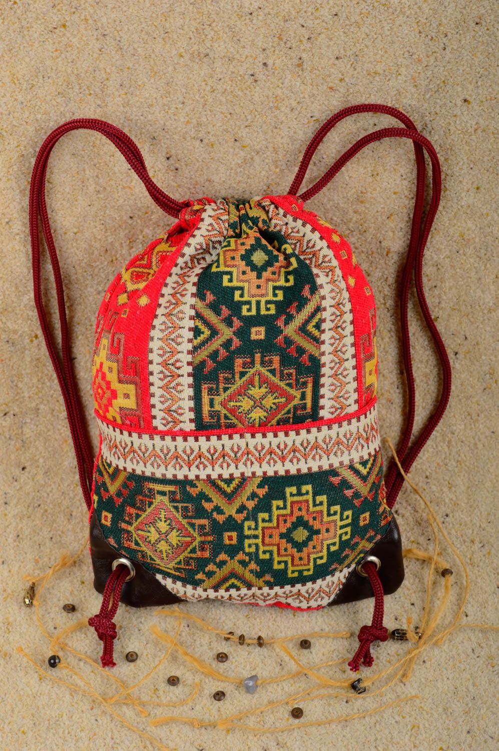 Women backpack bag backpack fabric bag lady handbag travel bag gift ideas photo 1