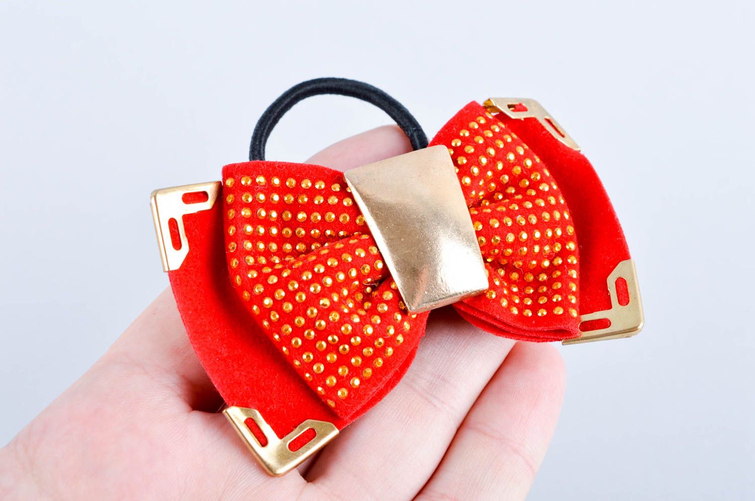 Handmade scrunchy designer scrunchy unusual accessories gift for girls  photo 5