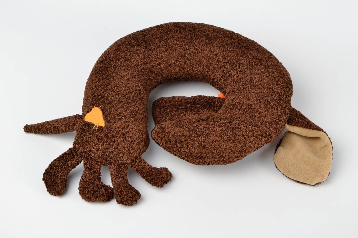 Muñeco de tela hecho a mano almohada peluche original juguete para niños foto 4
