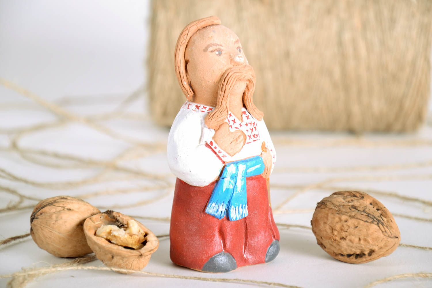 Figurine en céramique faite main Cosaque photo 1