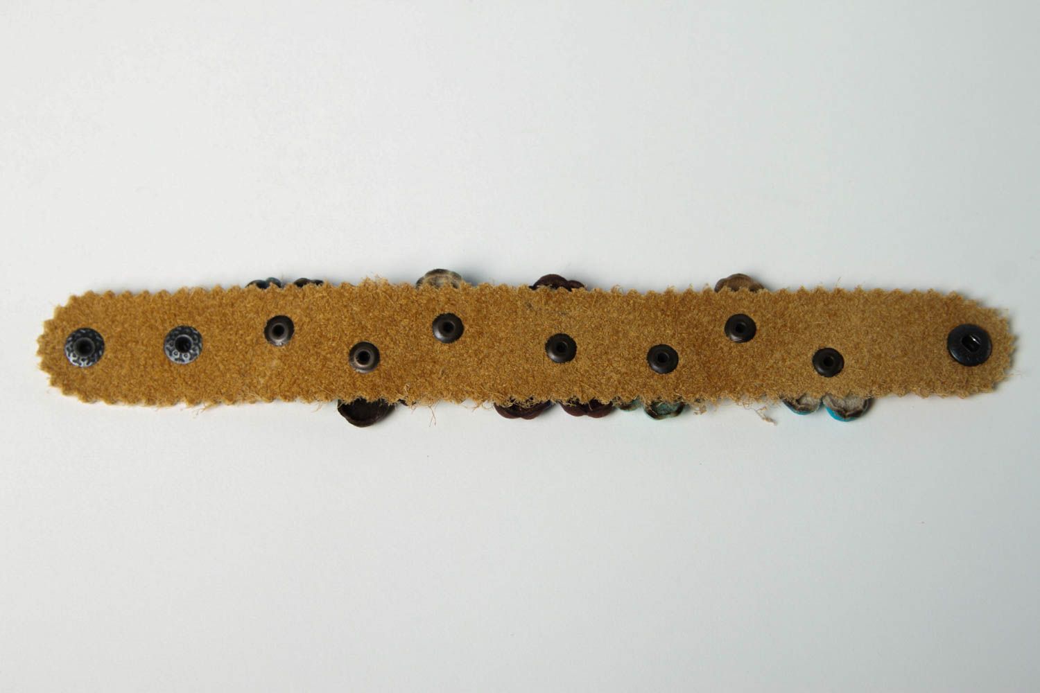Handmade leather bracelet designs accessories for girls artisan jewelry photo 5