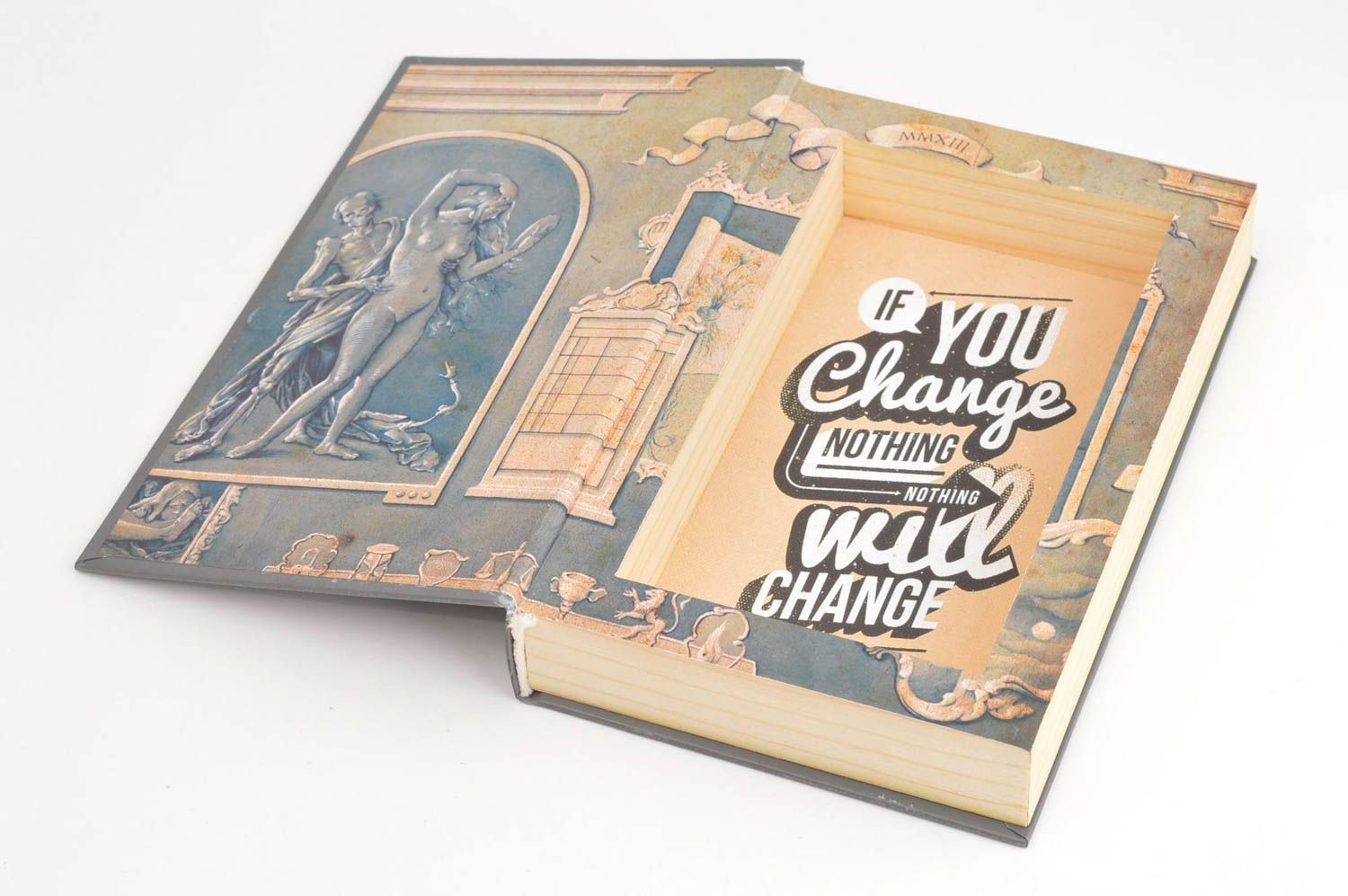 Handmade box jewelry box book box beautiful box carved wooden box box for money  photo 5