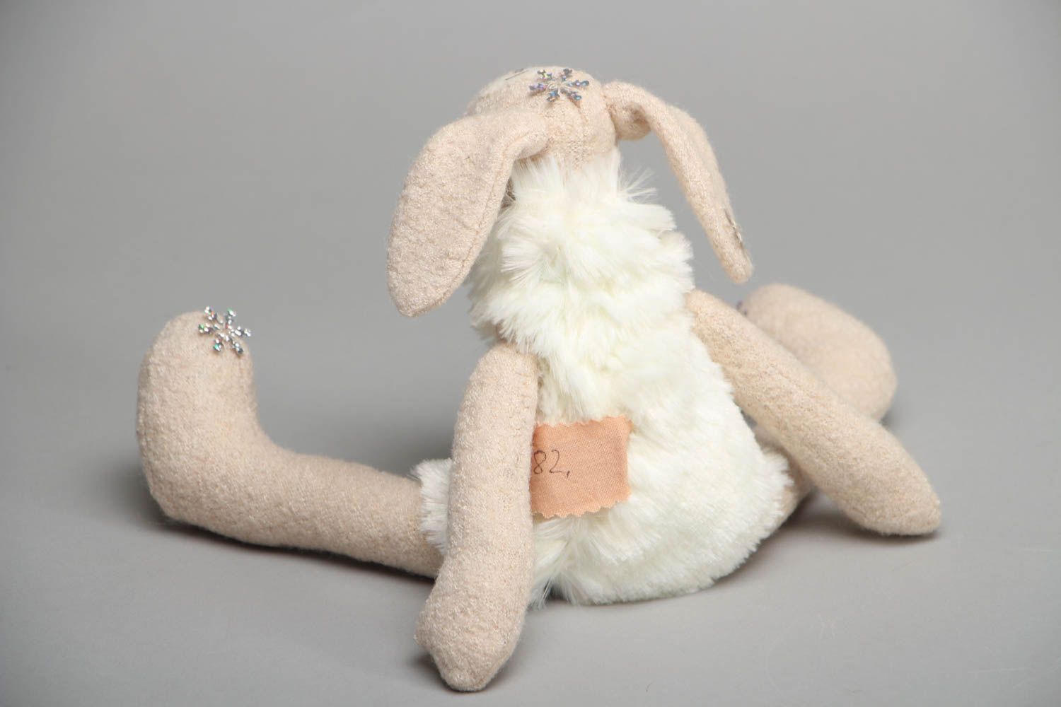 Handmade textile soft toy Sheep photo 3