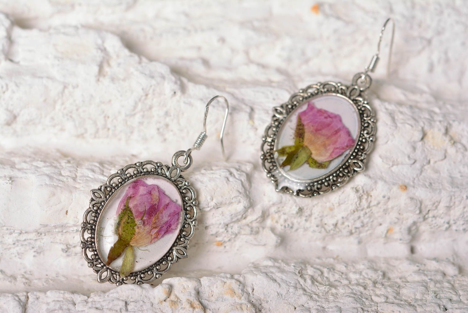 Botanic earrings handmade jewelry dangling earrings accessories for girls photo 1