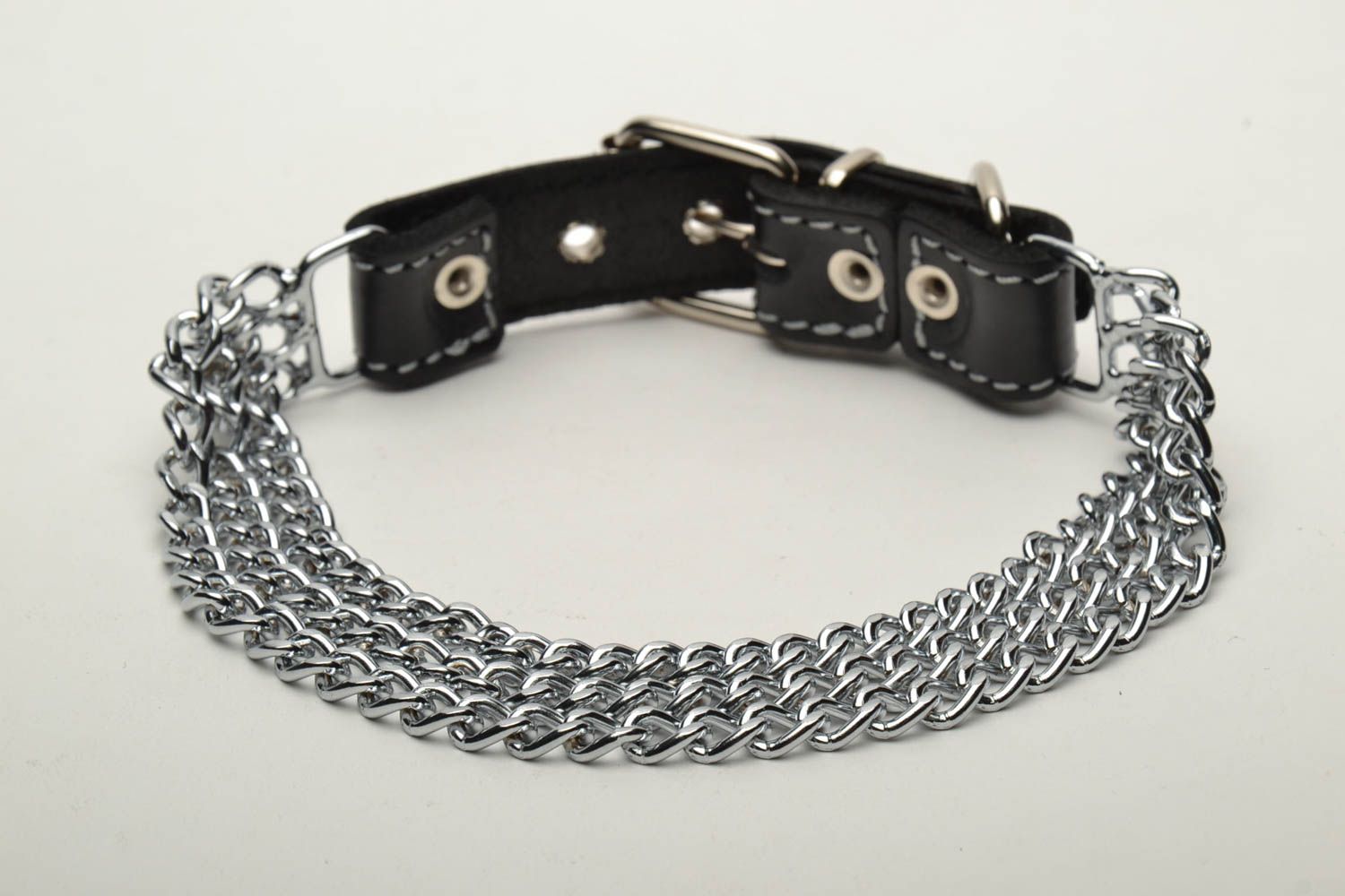 Metal prong collar for dog photo 3