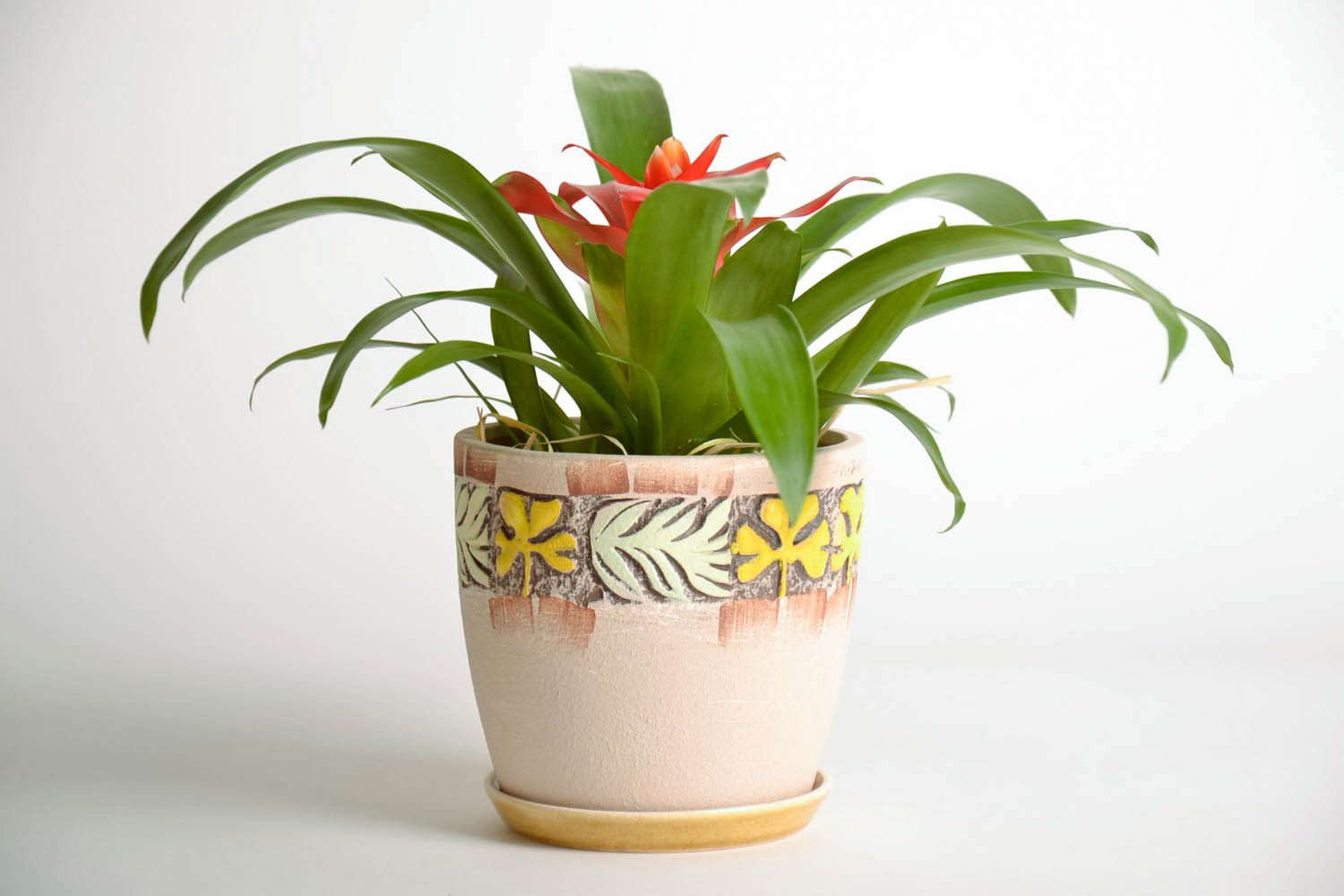 Vaso fiori fatto a mano vaso da fiori in ceramica attrezzi per giardinaggio foto 1