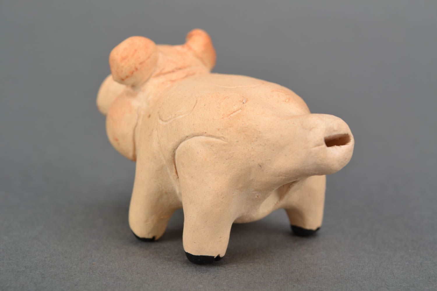Керамическая свистулька Свинка фото 5