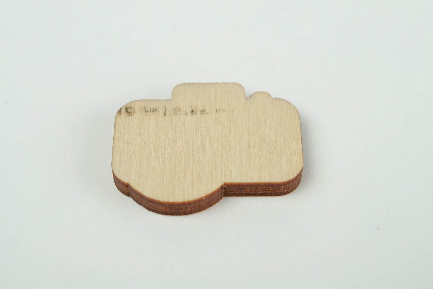 Little camera wooden blank for painting and DIY projects photo 5
