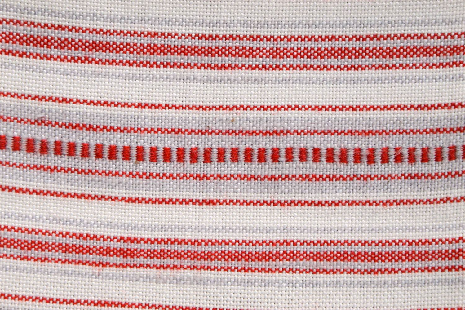 Mantel camino hecho a mano decoración de mesa étnica textil para el hogar foto 2