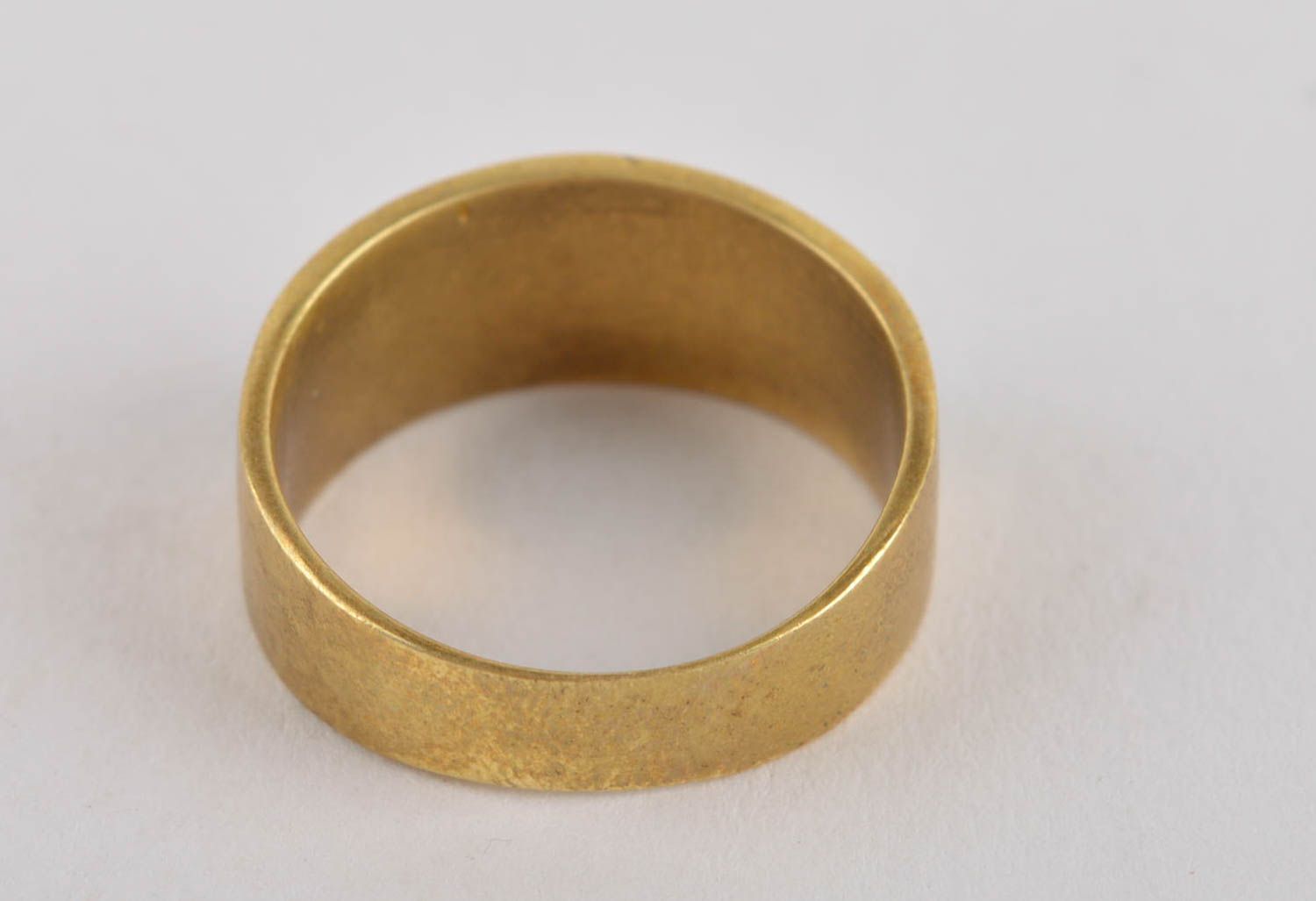 Кольцо ручной работы украшение из латуни модное кольцо с натуральными камнями фото 3