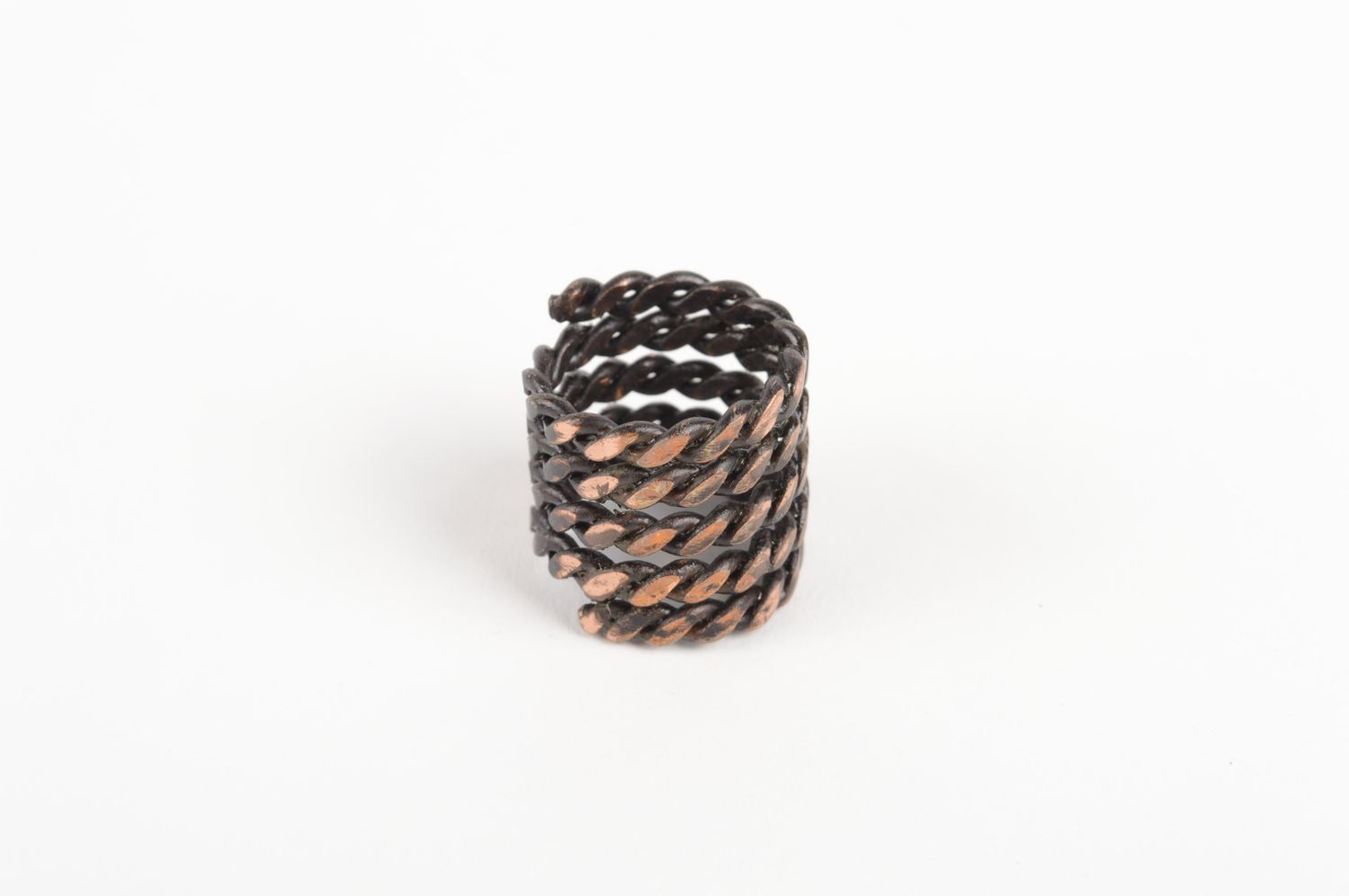 Handmade Ring am Finger Damen Modeschmuck Geschenk für Frau eleganter Schmuck foto 3