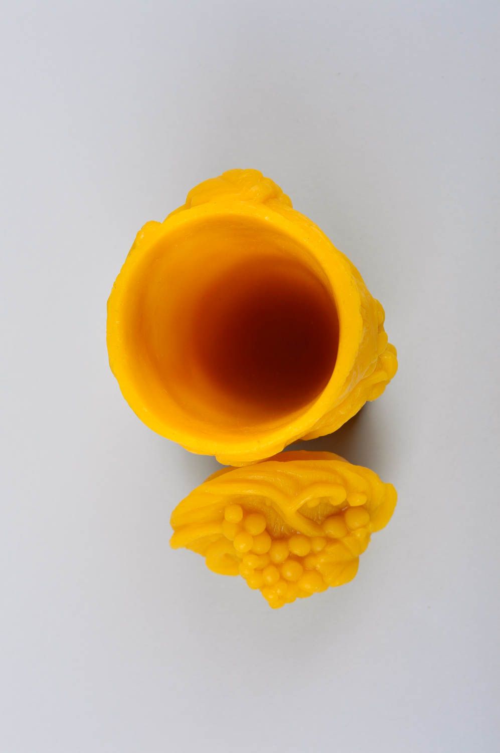 Verre fait main Gobelet original Vaisselle design pour enfant cire d'abeille photo 5