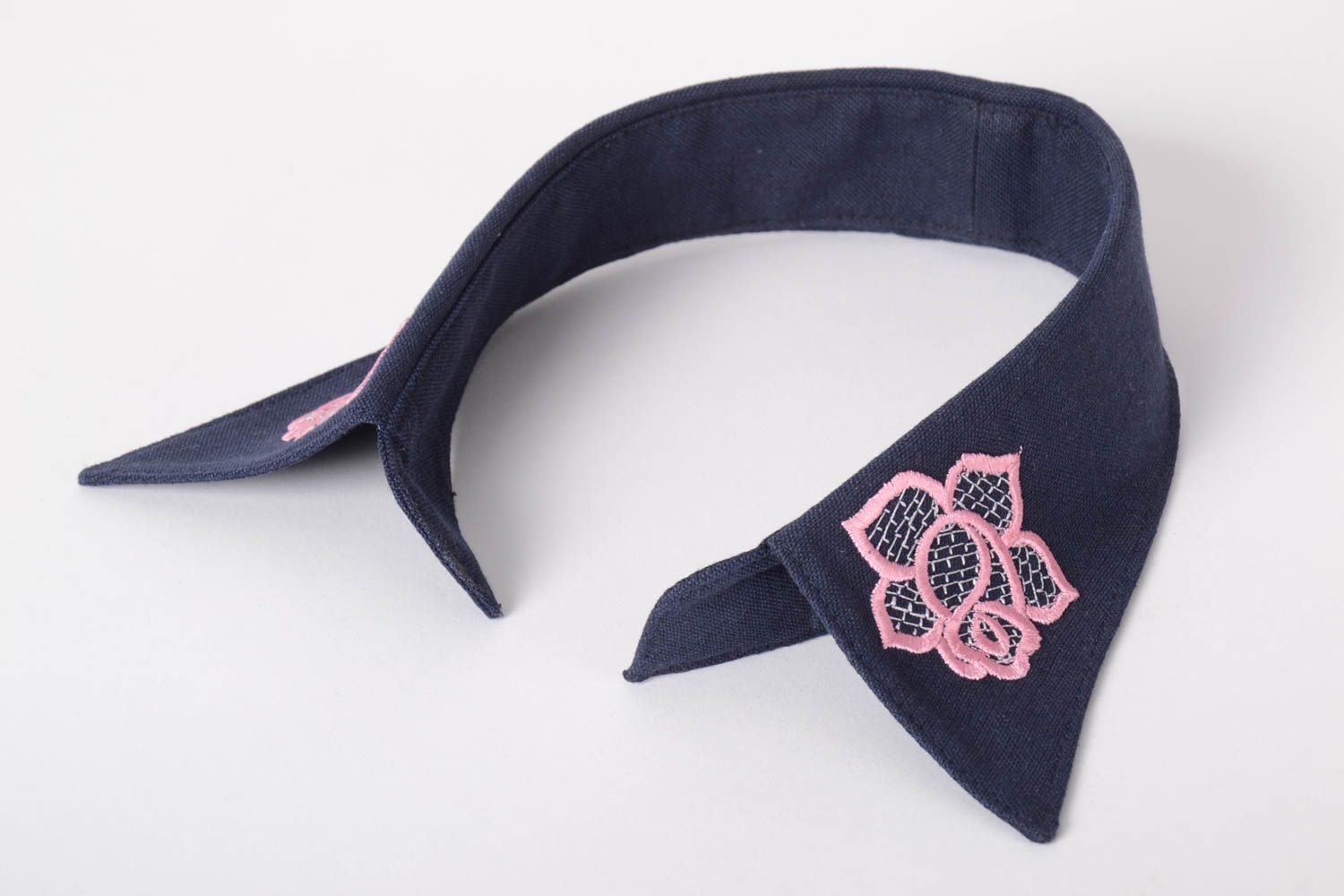Unusual handmade removable collar stylish collar fashion accessories for girls photo 3