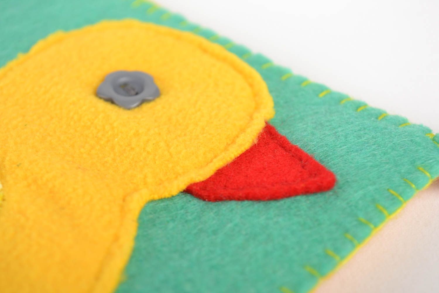 Игрушка мини книжка детская игрушка ручной работы развивающая игрушка уточка фото 3