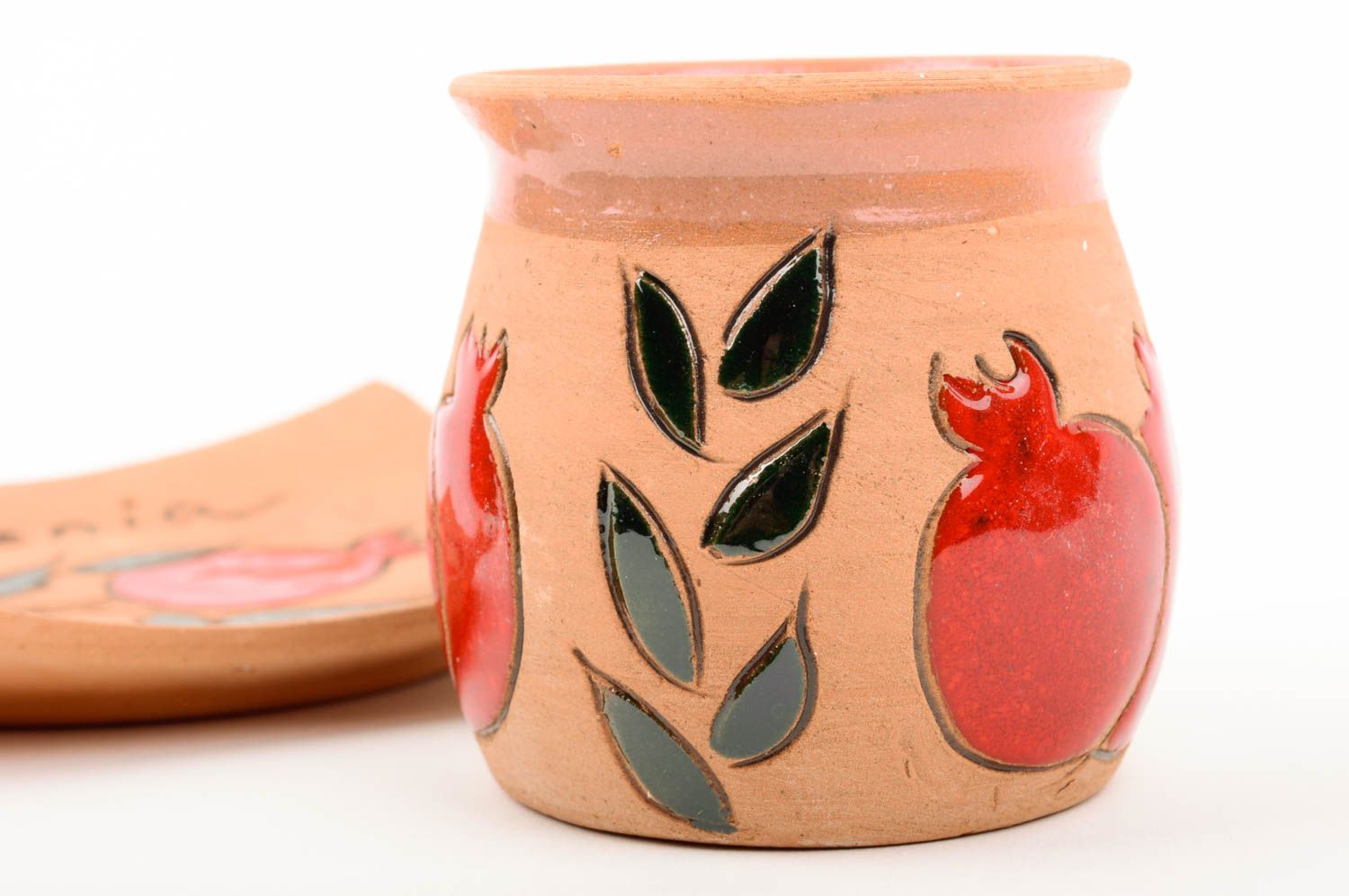Keramik Geschirr Handmade Küchen Zubehör originelle Geschenke Keramik Tasse bunt foto 4