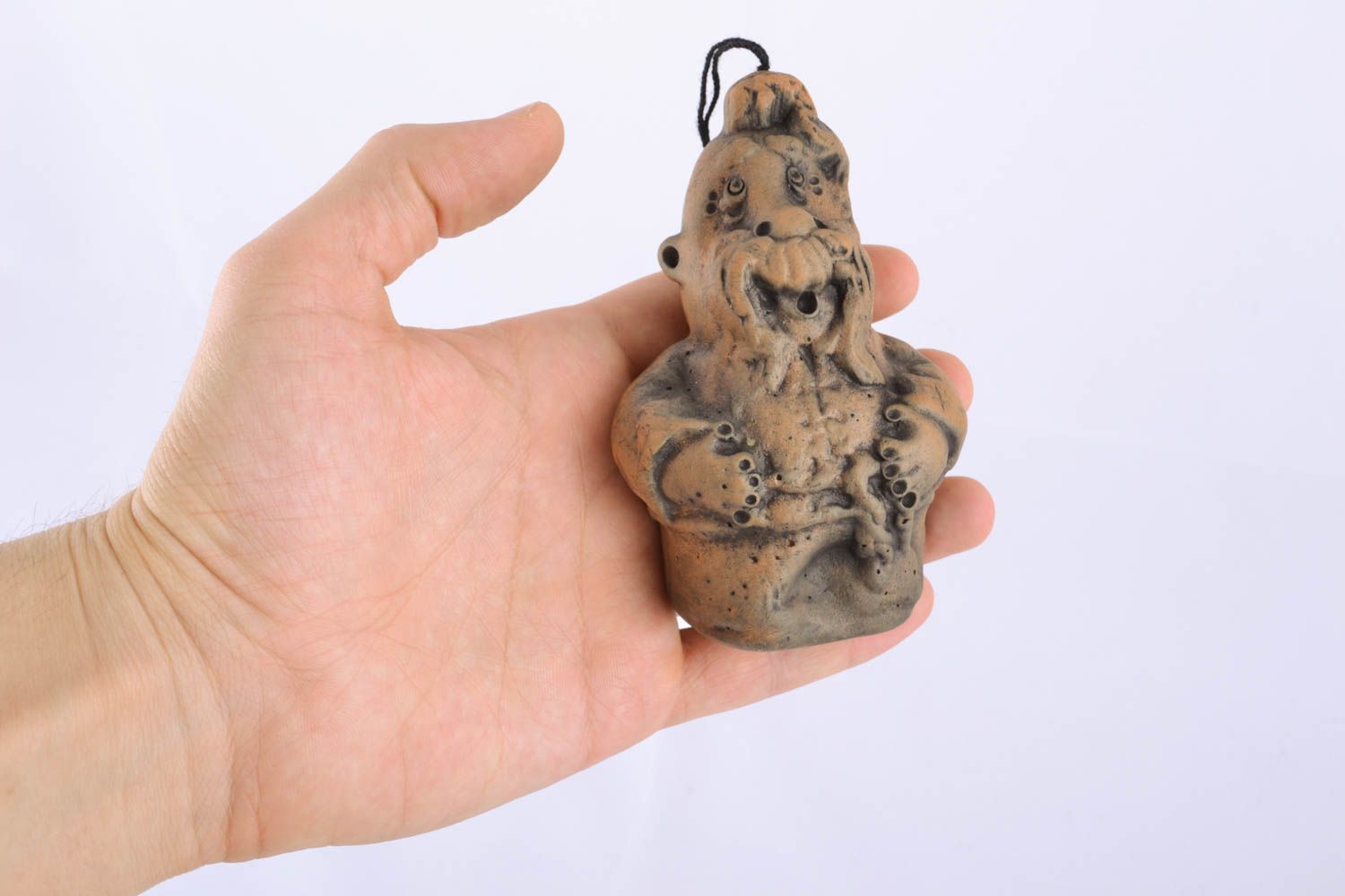 Ceramic bell kilned with milk Cheerful Cossack photo 4
