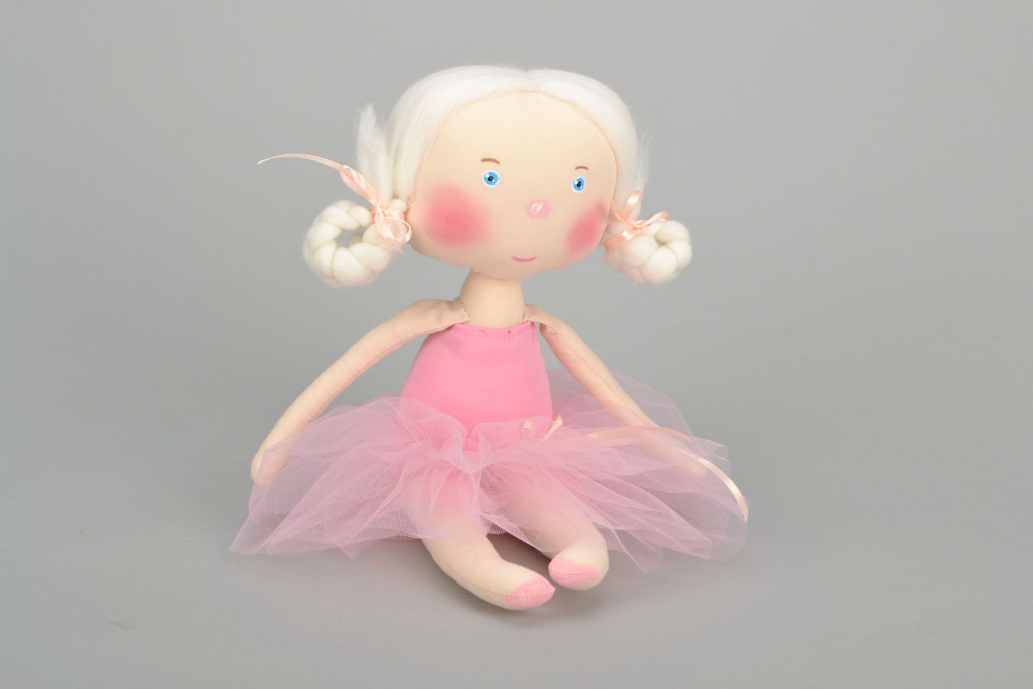 Кукла из ткани Балерина фото 1