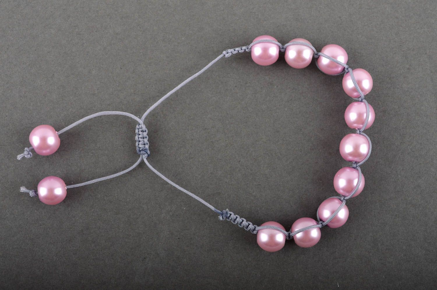 Bracelet perles Bijou fait main Accessoire femme perles artificielles design photo 2