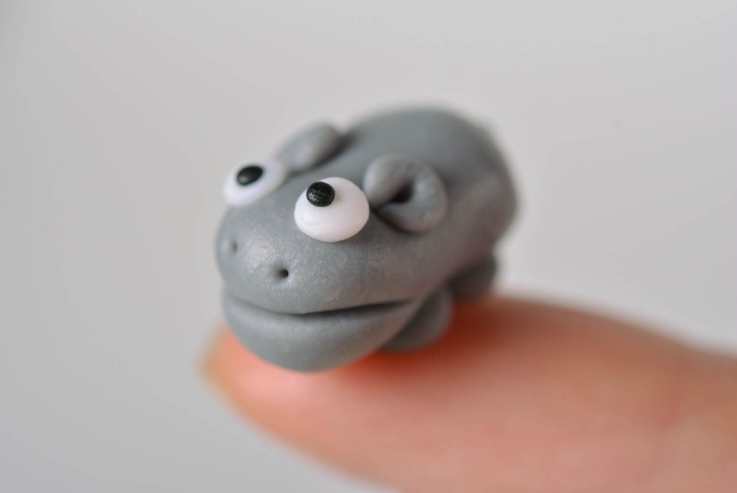 Handmade Polymer Clay Figur Deko Tier kleines Spielzeug für Haus Dekor foto 3