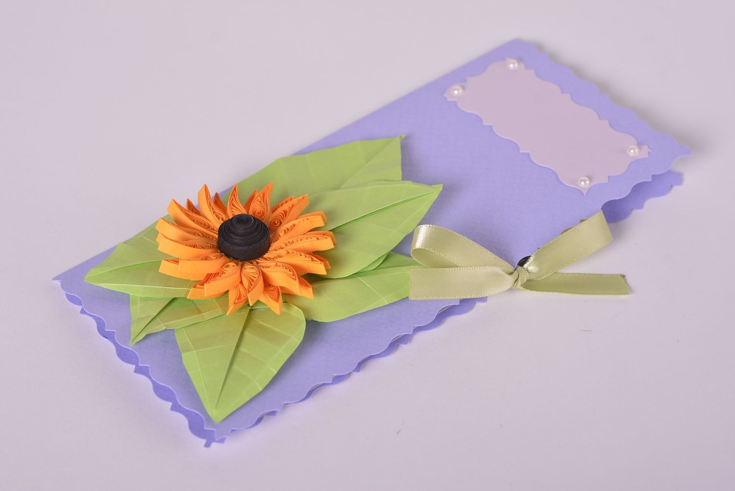 Handmade greeting card designer card for women gift ideas unusual gift photo 1