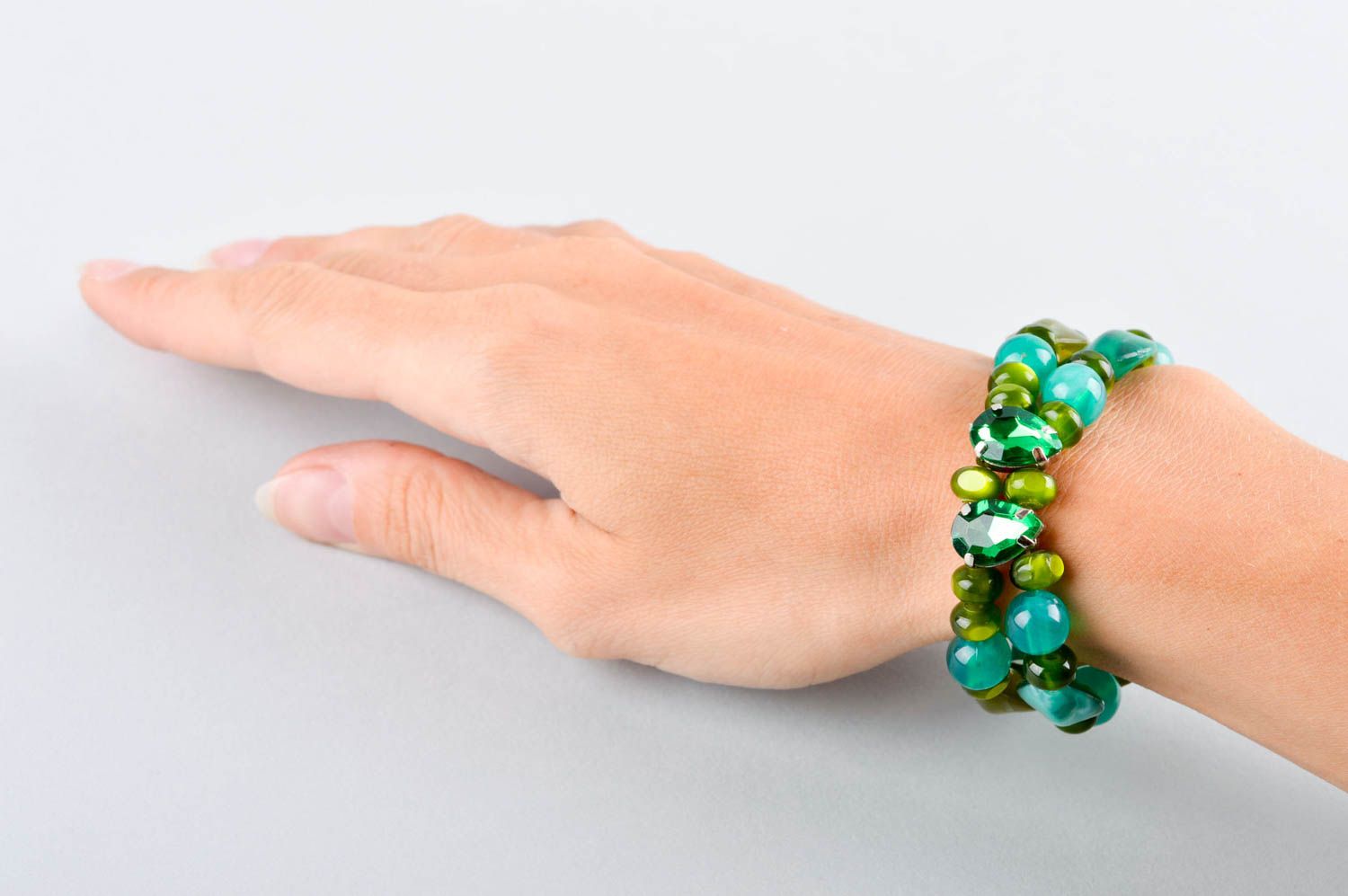Handmade bracelet designer accessory unusual gift handmade jewelry gift ideas photo 5