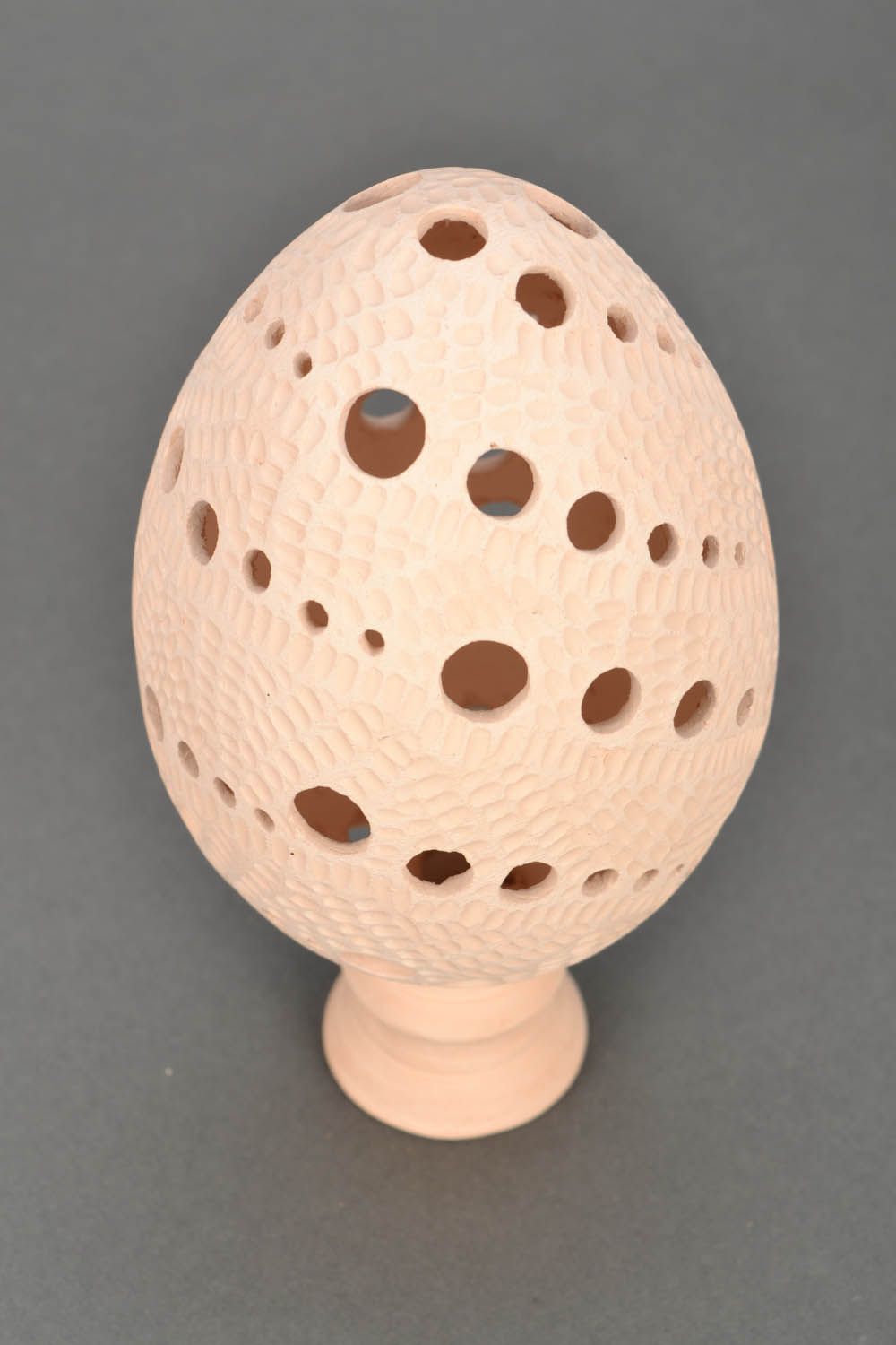 Декоративное керамическое яйцо фото 3