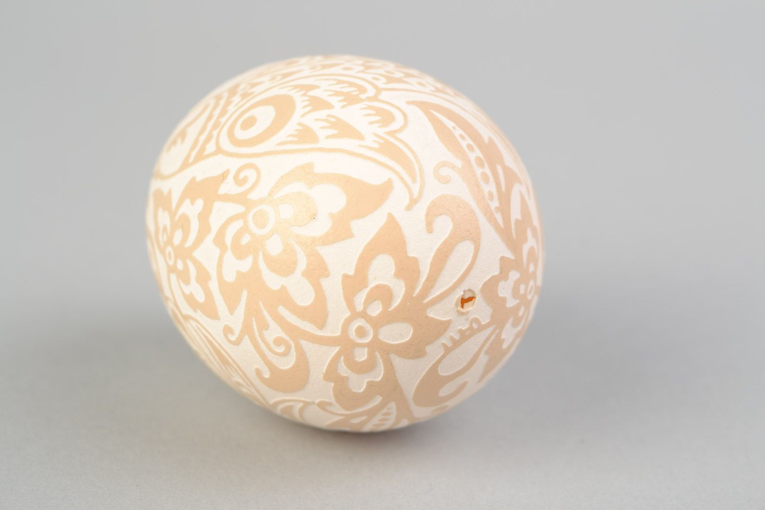 Huevo de Pascua artesanal en técnica de corrosión con vinagre original  foto 5