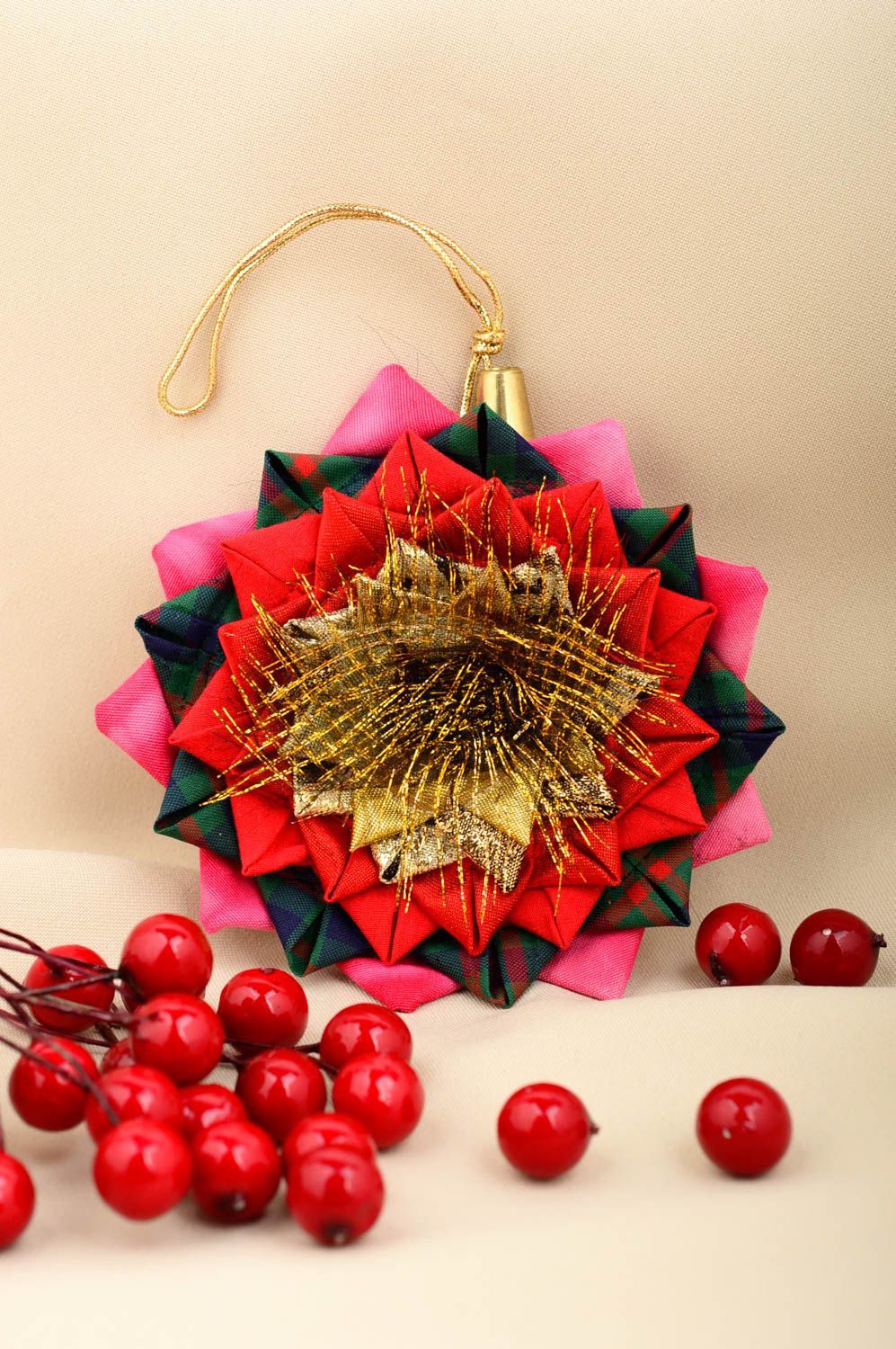 Decoración navideña hecha a mano regalo original elemento decorativo Estrella foto 1