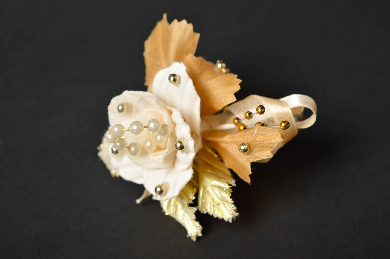 Ramillete de flores hecho a mano botonier para el novio accesorio de boda foto 2