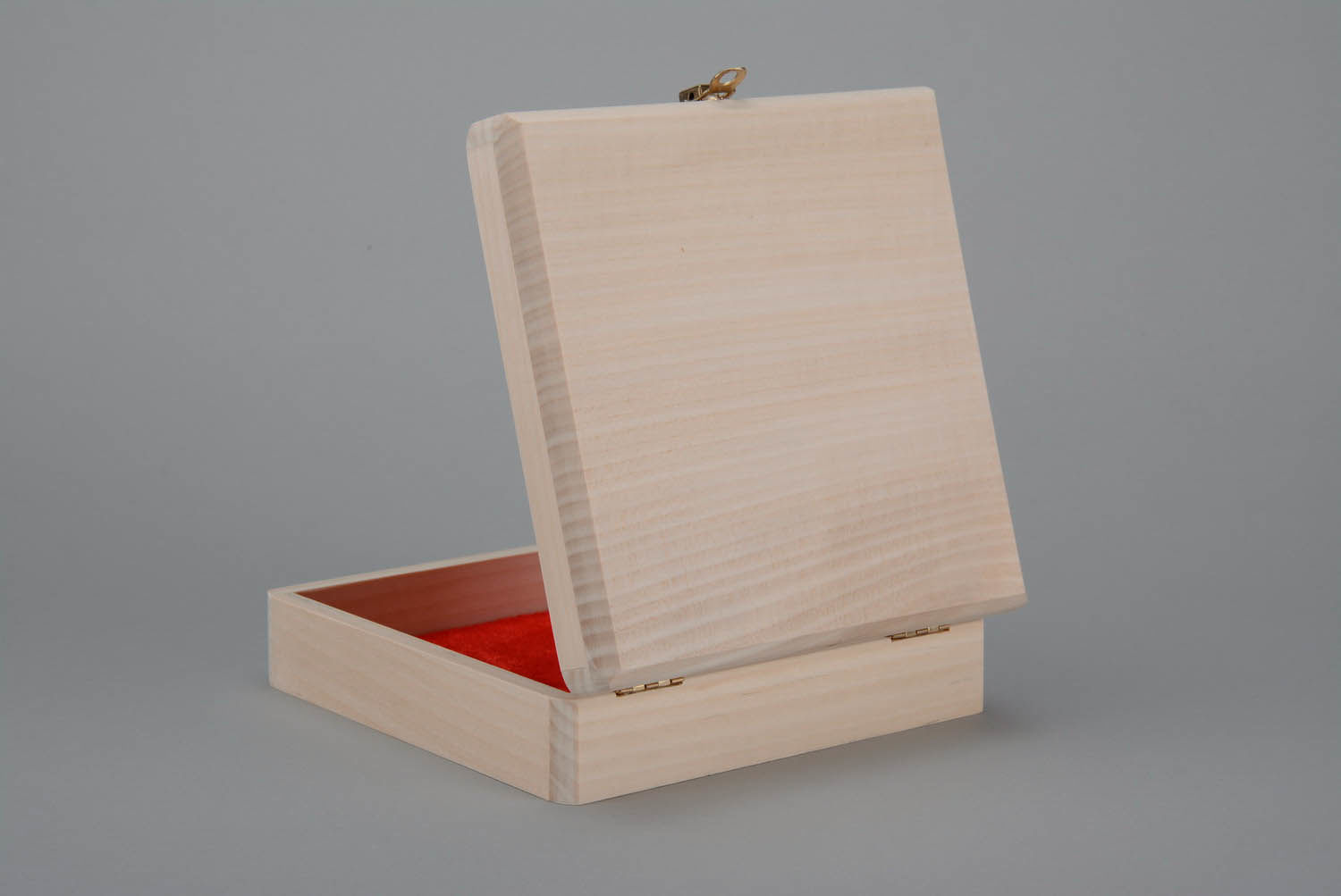 Handmade Roh-Holzschatulle für Dekorierung foto 1