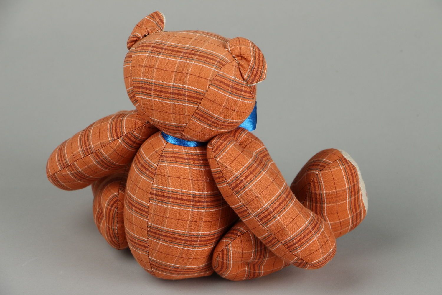 Soft toy Bear with bow photo 3
