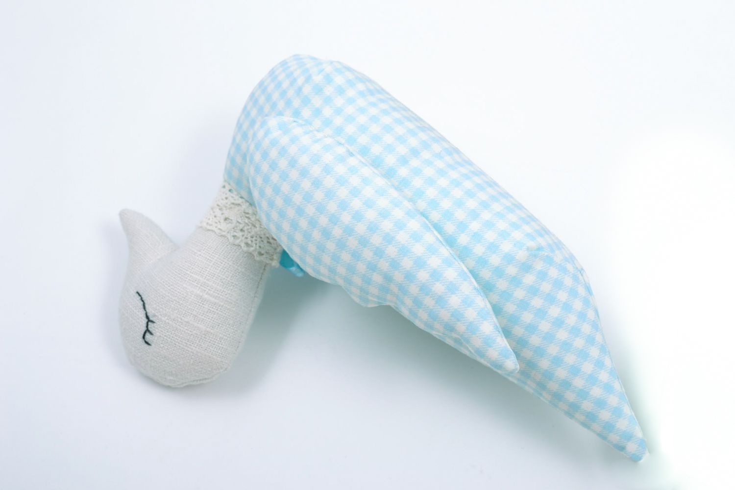 Текстильная игрушка утка интерьерная фото 5