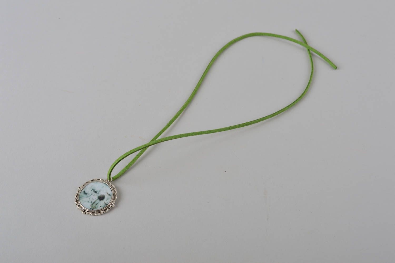 Beautiful handmade pendant neck accessories for girls artisan jewelry designs photo 4