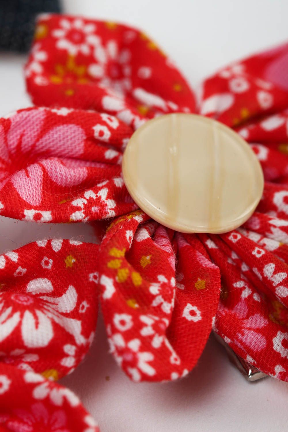 Childrens handmade hair clips flower hair clip hair bow scrunchie gifts for kids photo 4