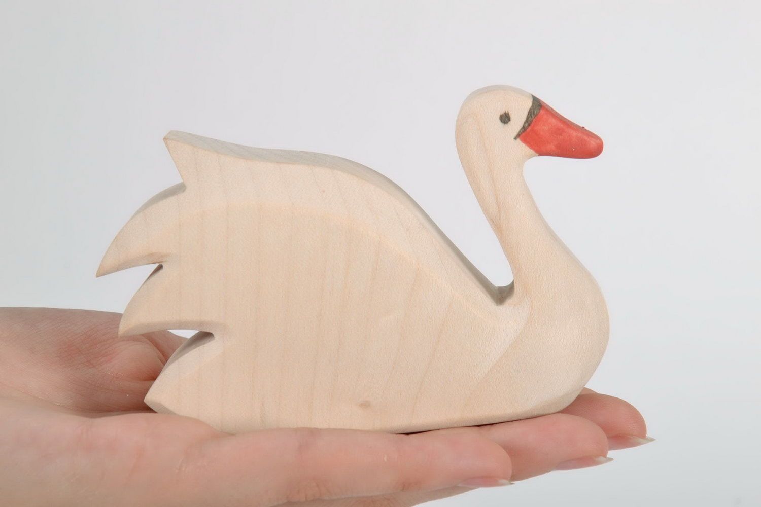 Wooden figurine Swan photo 3