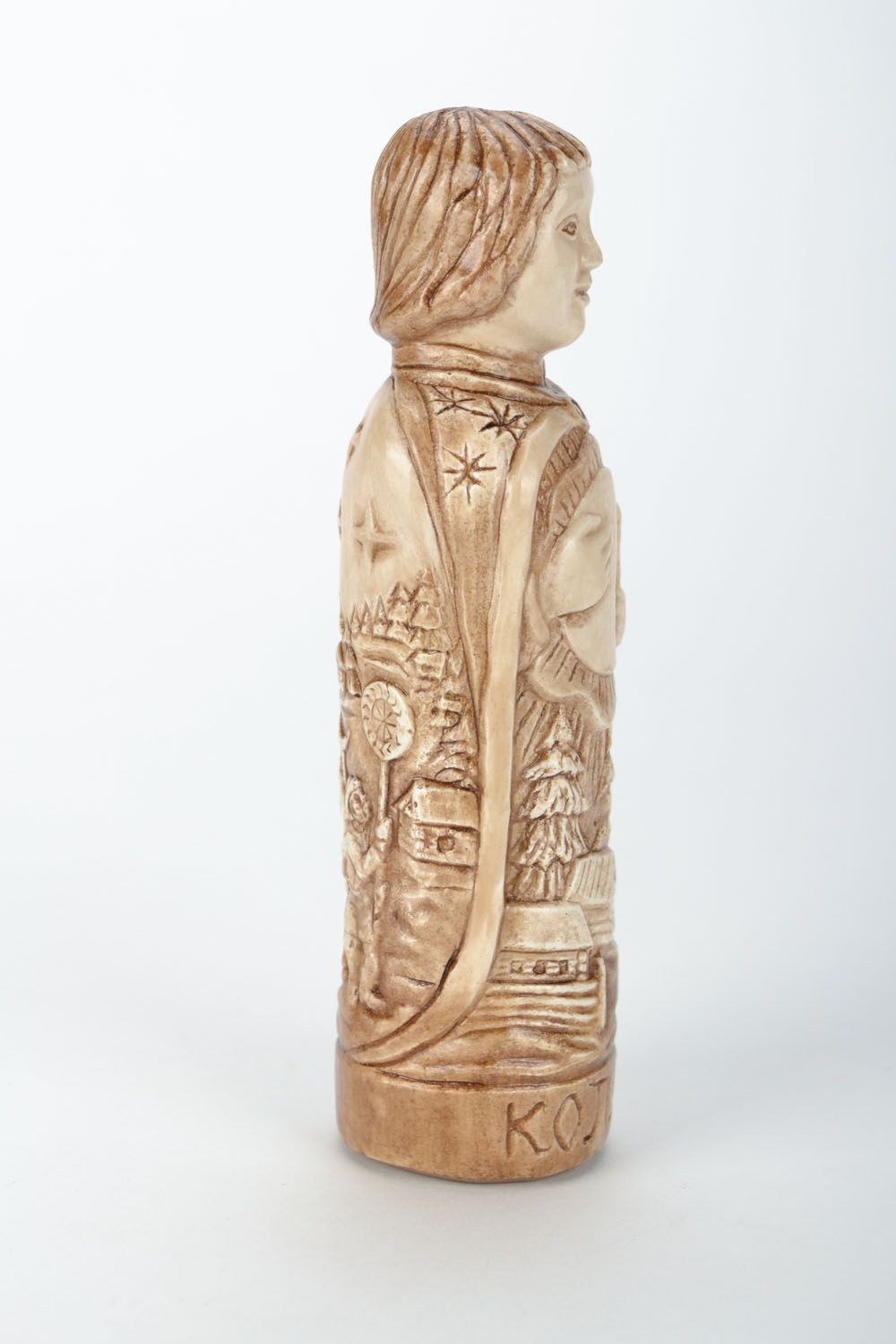 Plaster figurine of Slavic god Kolyada photo 3