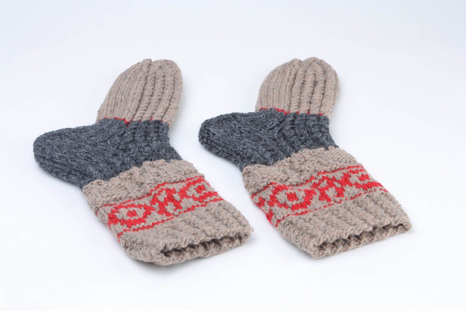 Long knitted socks photo 4