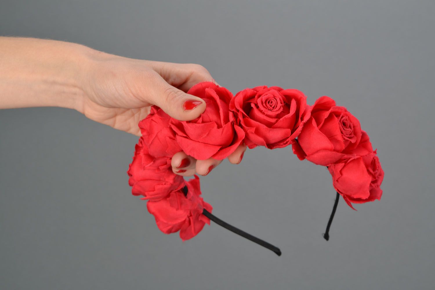 Headband Roses photo 2