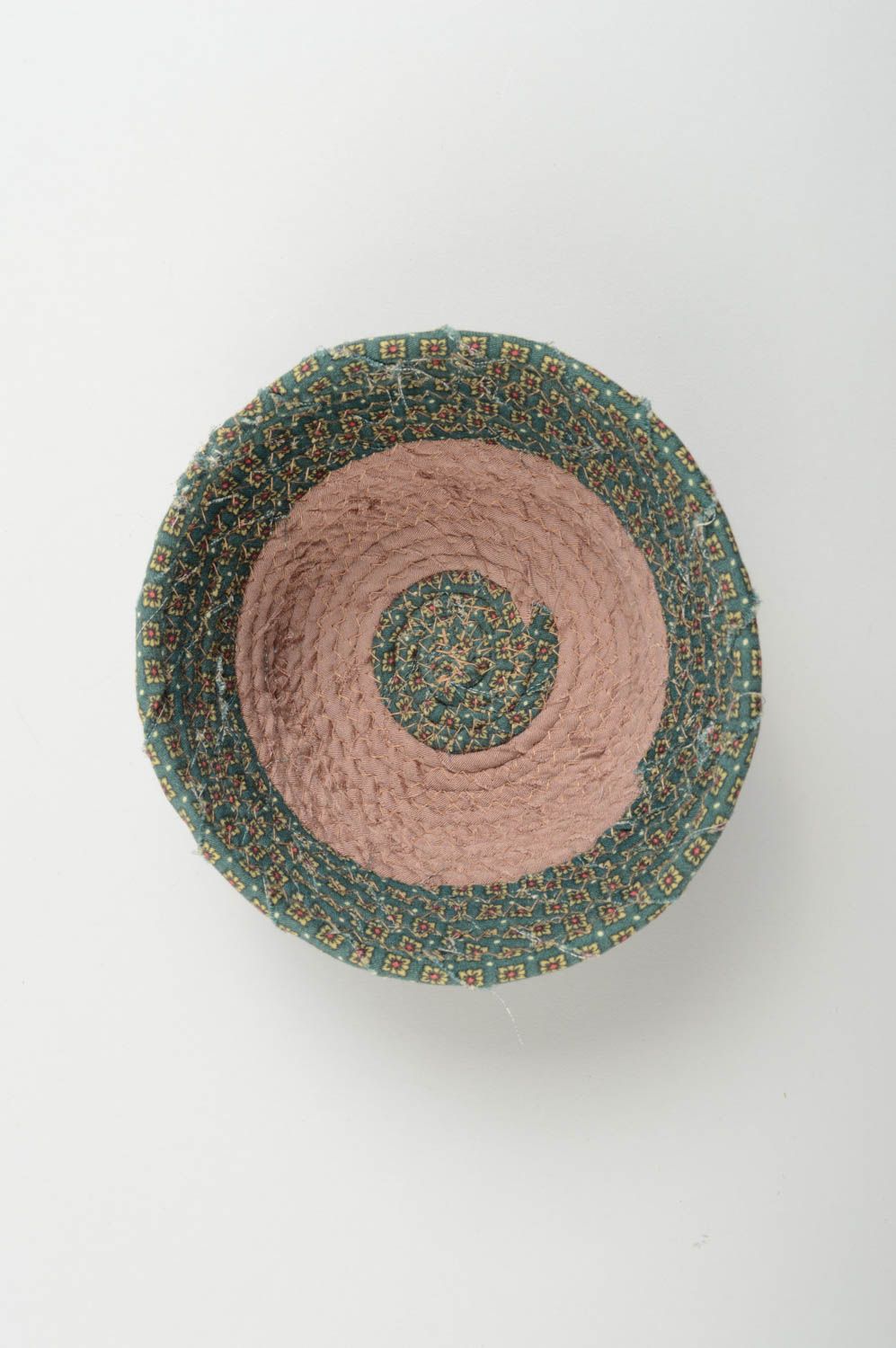 Küchen Textilien handgefertigt Schale Obst Deko Wohnzimmer Geschenk für Frau foto 4
