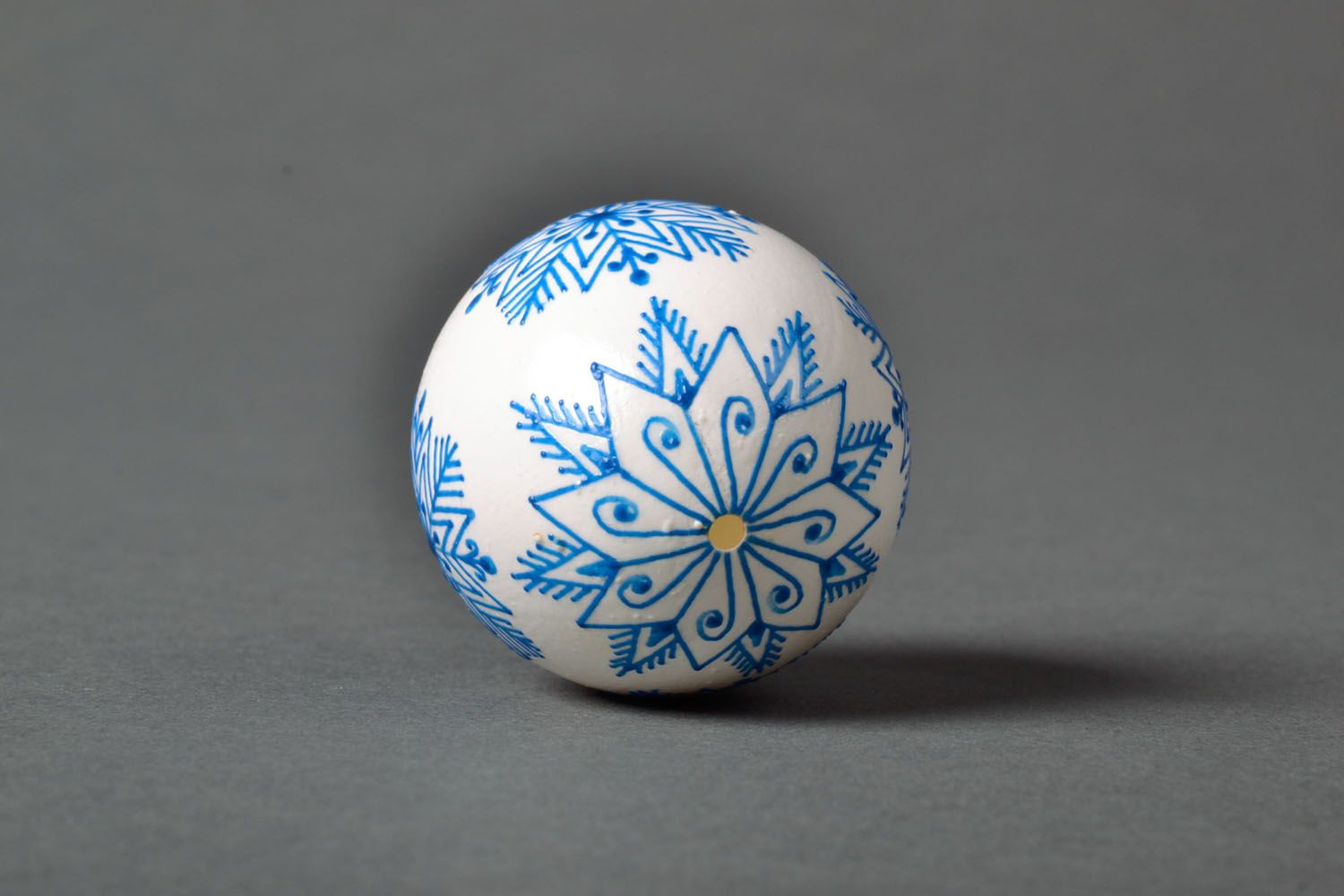 New Year painted egg photo 2